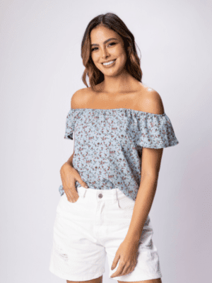 Blusa Alda flores