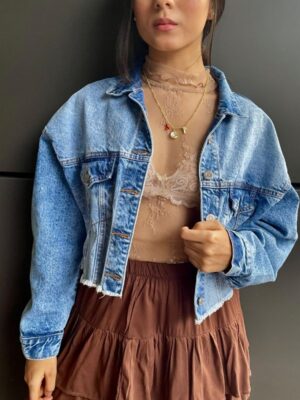 Chaqueta Montse Índigo medio